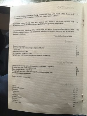Menu photo 2 OKO - Cultural Melting Point Amsterdam, NH Menu photo 2 OKO - Cultural Melting Point Amsterdam, NH
