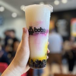 Bobo The Boba - Dragon Slayer - Lychee slush with dragon fruit and mango bits!