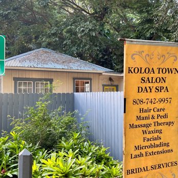 Koloa Town Salon - Exterior. - Hair Salons Near Me - Koloa, Hawaii