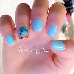OP Nail Spa - How cute are summer nails !!!