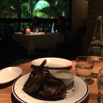 Hillstone Restaurant - Delicious grilled artichokes - New American Near Me - Bal Harbour, Florida