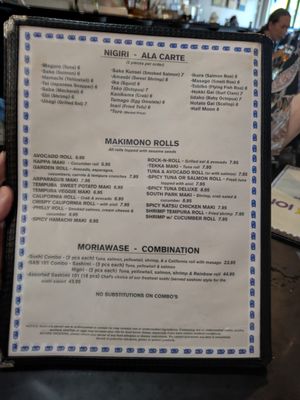 Menu photo 1 Sushi 101 Charlotte, NC Menu photo 1 Sushi 101 Charlotte, NC
