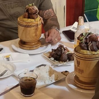 Mofongo - We had mofongo with carne frita - Puerto Rican Near Me - Miami, Florida