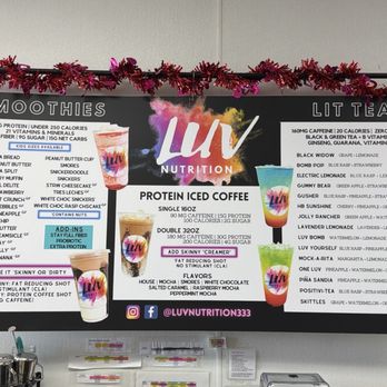 LUV Nutrition - The menu! - Juice Bars & Smoothies Near Me - Huntington Beach, California LUV Nutrition - The menu! - Juice Bars & Smoothies Near Me - Huntington Beach, California