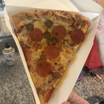 Air Guitar - slice of pepperoni and sausage - Convenience Stores Near Me - Gilbert, Arizona