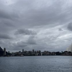 Sydney Ferries - Harbour Bridge (L) & Sydney Opera House (R)