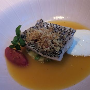 Jean-Georges - Black Sea bass - French Near Me - New York, New York