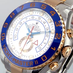 Da Vinci Fine Jewelry - Rolex Men's 18K Pink Gold and Stainless Steel Yachtmaster ll Model # 116681