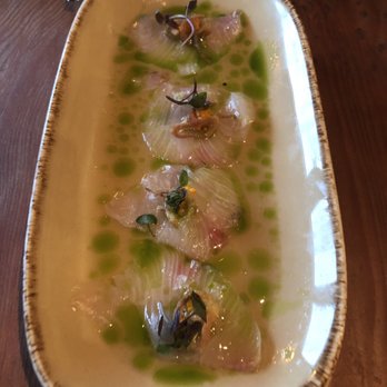 Restaurant Picco - Kampachi crudo. Pure bliss - Italian Near Me - Larkspur, California