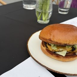 Happy hour burger