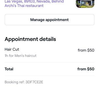 I Be Salon - Email Confirmation to show I had the appointment on August 9th at 1:30pm. - Hair Salons Near Me - Las Vegas, Nevada I Be Salon - Email Confirmation to show I had the appointment on August 9th at 1:30pm. - Hair Salons Near Me - Las Vegas, Nevada