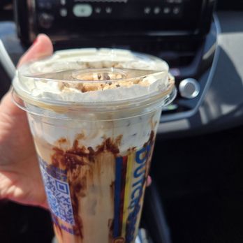 Dutch Bros Coffee - Cookie dough iced latte 50% sweet - Coffee & Tea Near Me - Sacramento, California