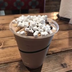 Crossroads Custard & Cold Brew - S'mores Squatch with Dried Marshmallows