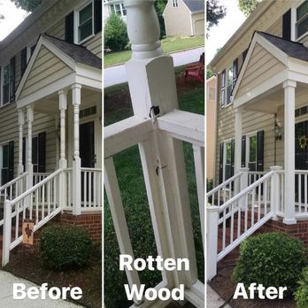 NC Small Jobs - Front porch remodel! - Handyman Near Me NC Small Jobs - Front porch remodel! - Handyman Near Me