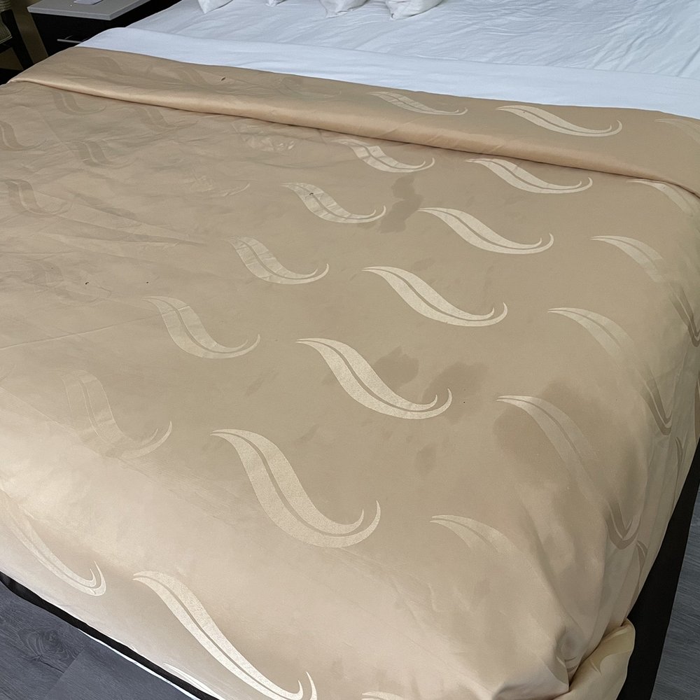 Stains on the sheets Stains on the sheets