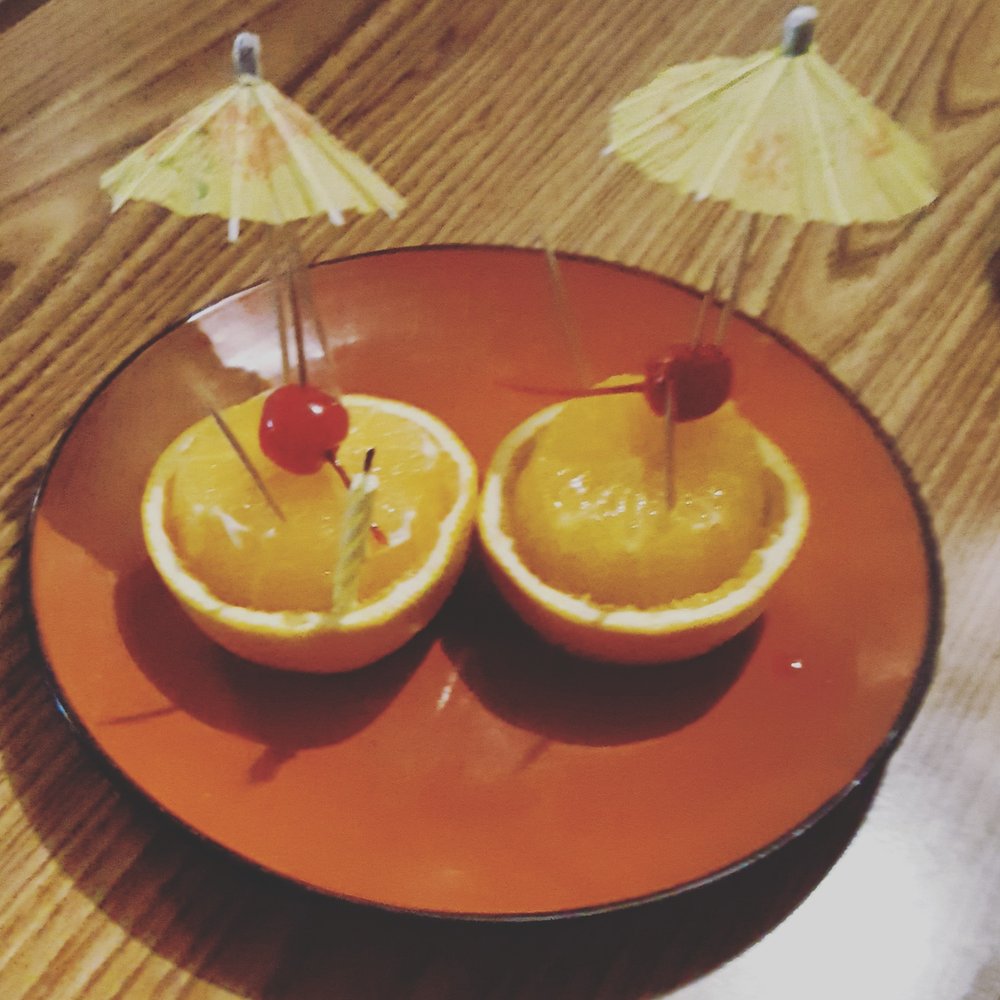 Tokyo Steak - They sang "Happy Birthday" and brought out this cute little suprise. - Sushi Bars Near Me - Lancaster, California Tokyo Steak - They sang "Happy Birthday" and brought out this cute little suprise. - Sushi Bars Near Me - Lancaster, California