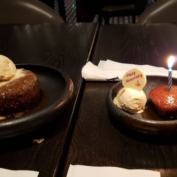 Gordon Ramsay Hell's Kitchen - Sticky toffee pudding for our anniversary - Steakhouses Near Me - Stateline, Nevada