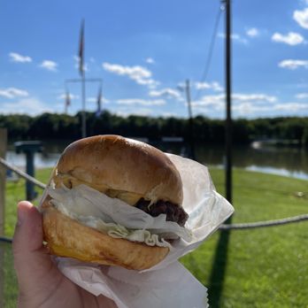 Whites Ferry Store & Grill - Cheeseburger is - Breakfast & Brunch Near Me - Dickerson, Maryland Whites Ferry Store & Grill - Cheeseburger is - Breakfast & Brunch Near Me - Dickerson, Maryland