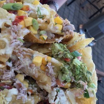 The Claw House - Crab nachos with guacamole, mango salsa and crab meat!!!! - Seafood Near Me - Murrells Inlet, South Carolina The Claw House - Crab nachos with guacamole, mango salsa and crab meat!!!! - Seafood Near Me - Murrells Inlet, South Carolina