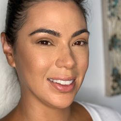 Makeup By Laurent - Covering pigmentations- after. This look is all about having a glowing natural clean beautiful skin look.