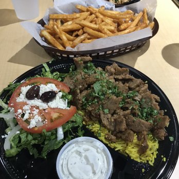 Sinbad's Grill - Gyro Platter - Mediterranean Near Me - Overland Park, Kansas