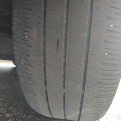 Budget Rent A Car - Bald tires Dangerous!