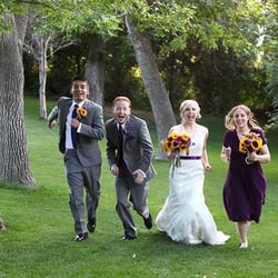 Stone Gate Weddings & Events - Outside events are stunning in our charming Hidden Grove!