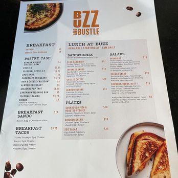 Buzz & Bustle - Menu - Coffee & Tea Near Me - Dallas, Texas Buzz & Bustle - Menu - Coffee & Tea Near Me - Dallas, Texas