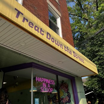 Treat Down The Street - Outside - Ice Cream & Frozen Yogurt Near Me - Aspinwall, Pennsylvania Treat Down The Street - Outside - Ice Cream & Frozen Yogurt Near Me - Aspinwall, Pennsylvania