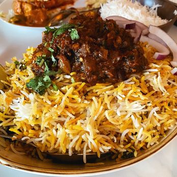 The Monk’s Indian Bistro - Goat Fry Biryani (4/5) - Indian Near Me - Humble, Texas The Monk’s Indian Bistro - Goat Fry Biryani (4/5) - Indian Near Me - Humble, Texas