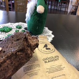 Nightingale ice cream sandwich..chocolate blackout! Chocolate EVERYTHING Nightingale ice cream sandwich..chocolate blackout! Chocolate EVERYTHING