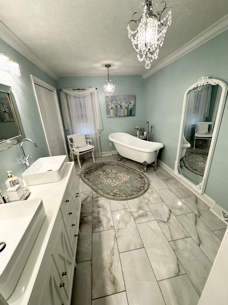 Slide of Austin's plumbing