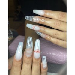 Nails By CandyK - Product of FENDI.