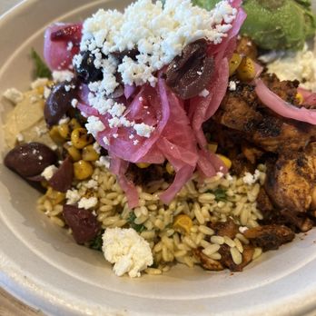 CAVA - Harissa Honey Chicken - Salad Near Me - Greensboro, North Carolina CAVA - Harissa Honey Chicken - Salad Near Me - Greensboro, North Carolina