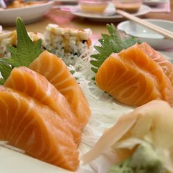 Gourmet Garden - Yum! Salmon sashimi
