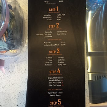 Poki One N Half - Build your bowl! - Poke Near Me - San Diego, California