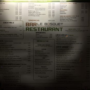 Le Bosquet - Bars Near Me - Paris, 75