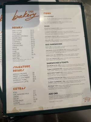 Menu photo 2 Smør Bakery New York, NY Menu photo 2 Smør Bakery New York, NY
