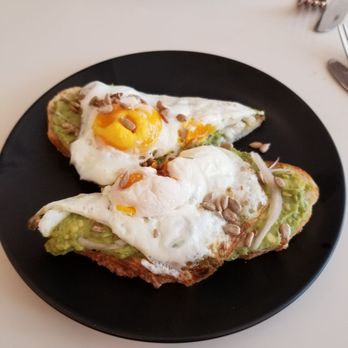 The Nitro Bar - Eggs, avocados, sunflower seeds, pickled onion sandwich. Delicious! - Coffee & Tea Near Me - Newport, Rhode Island The Nitro Bar - Eggs, avocados, sunflower seeds, pickled onion sandwich. Delicious! - Coffee & Tea Near Me - Newport, Rhode Island