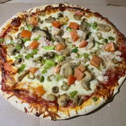 Maurizio's Pizza & Restaurant - Medium veggie pizza