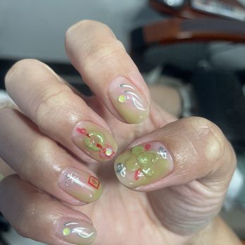 Red Polish - Chinese Zodiac nails! - Nail Salons Near Me - Los Angeles, California Red Polish - Chinese Zodiac nails! - Nail Salons Near Me - Los Angeles, California
