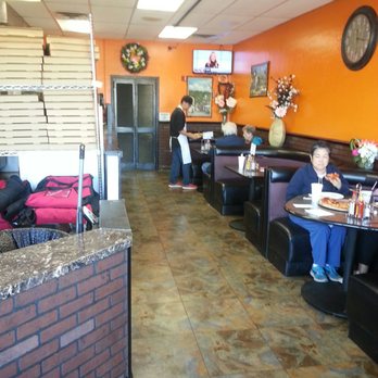 Dough Boyz Pizzeria - Dining area. Just 4 booths. - Pizza Near Me - Prescott Valley, Arizona