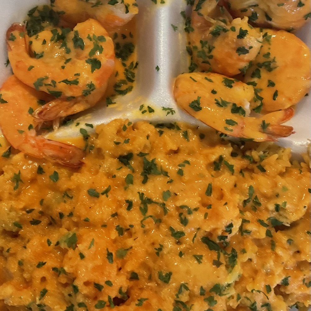 Ladson Sauce - Small steamed shrimp w/ rice - Seafood Near Me - Columbia, South Carolina Ladson Sauce - Small steamed shrimp w/ rice - Seafood Near Me - Columbia, South Carolina