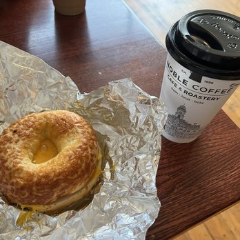 Noble Coffee & Tea - Bagel sandwich - Coffee & Tea Near Me - Noblesville, Indiana Noble Coffee & Tea - Bagel sandwich - Coffee & Tea Near Me - Noblesville, Indiana