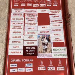 Ballini - Menu