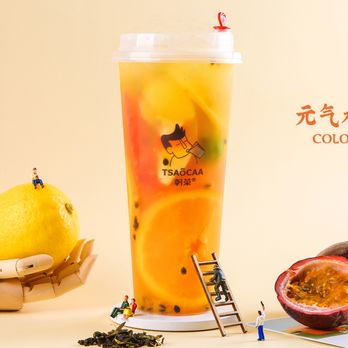 Tsaocaa-Rockville Centre - a glass of fruit tea and a lemon - Bubble Tea Near Me - Rockville Centre, New York Tsaocaa-Rockville Centre - a glass of fruit tea and a lemon - Bubble Tea Near Me - Rockville Centre, New York