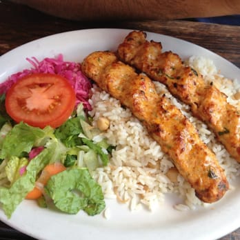 Istanbul Grill - Tavuk (Chicken) Adana Kebab! - hand chopped chicken breast seasoned with Turkish spicy red peppers. Tender & tasty! - Turkish Near Me - Houston, Texas