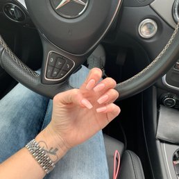 My dipping powder nails. Very happy, Tina did amazing work !! My dipping powder nails. Very happy, Tina did amazing work !!