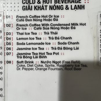 Vietnam Bistro - Buyer beware - Business does not honor their own menu. - Vietnamese Near Me - Chico, California