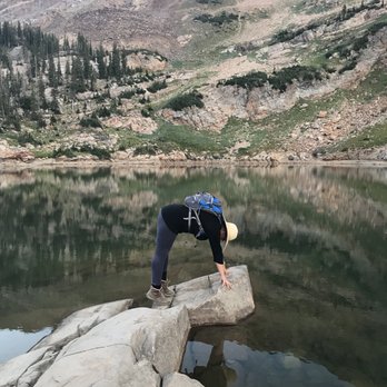 Cecret Lake - Downward dog at Cecret Lake - Lakes Near Me - Salt Lake City, Utah Cecret Lake - Downward dog at Cecret Lake - Lakes Near Me - Salt Lake City, Utah